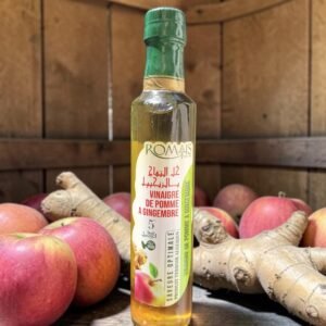Vinaigre de pomme au gingembre
