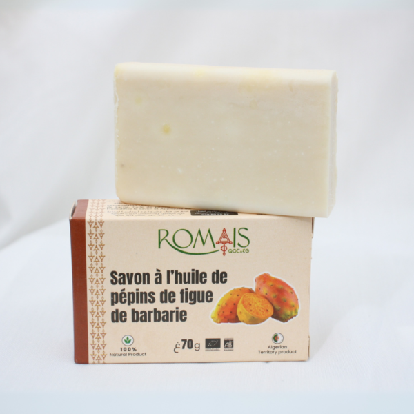 Savon à l'huile de pépins de figue de barbarie