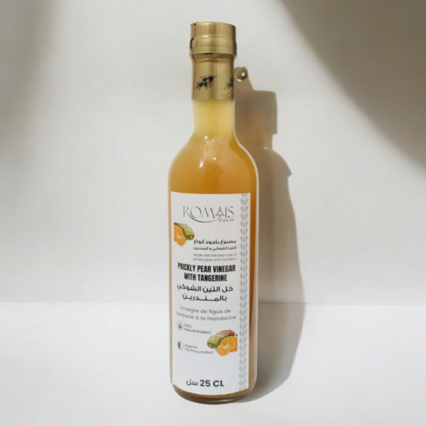 Vinaigre de figue de barbarie à la mandarine