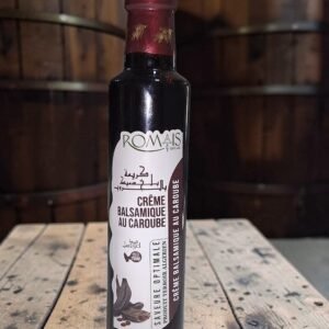 Crème balsamique au caroube